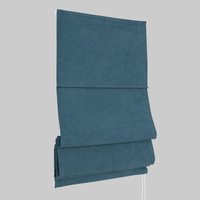 Римская штора Delfa Мини Diamond СШД-01М 554/114 (43x160, синий)