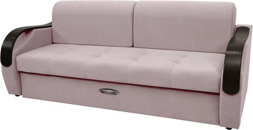 

Диван Сириус Лидер-6 НПБ 225x110 (Eva 12 велюр светло-бежевый)