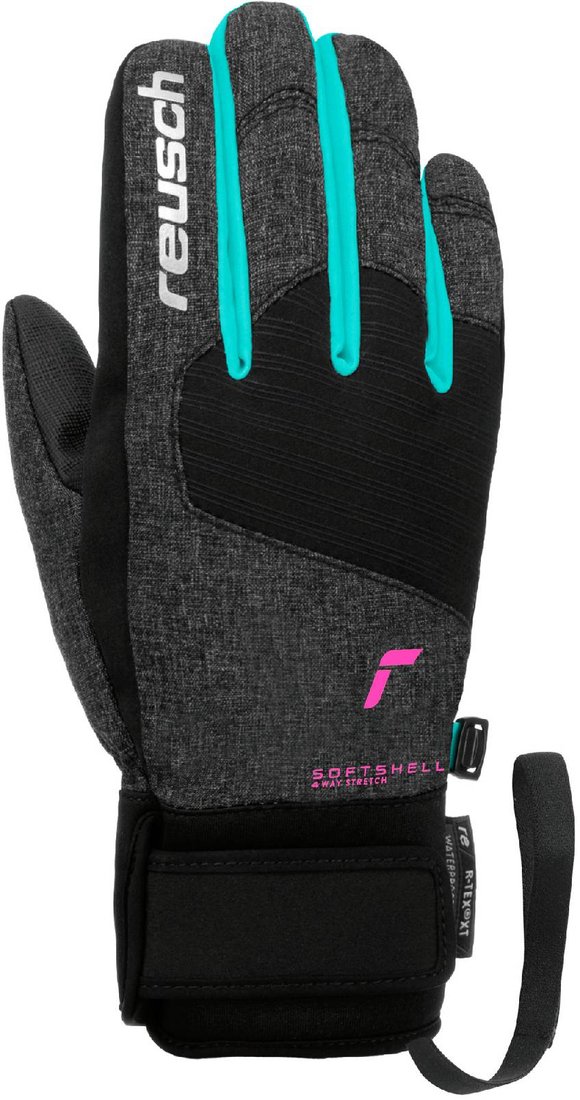 

Горнолыжные перчатки Reusch Simon R-Tex Xt Junior 6261210-7743 (р-р 6.5, Black Melange/Bachelor Button/Pink)