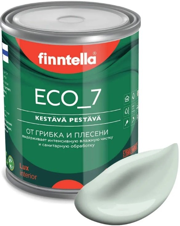 

Краска Finntella Eco 7 Vetta F-09-2-1-FL039 0.9 л (бледно-бирюзовый)