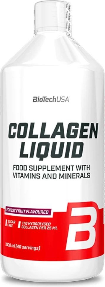 Витамины, минералы BioTech USA Концентрат коллагена (1 л, лесные ягоды)