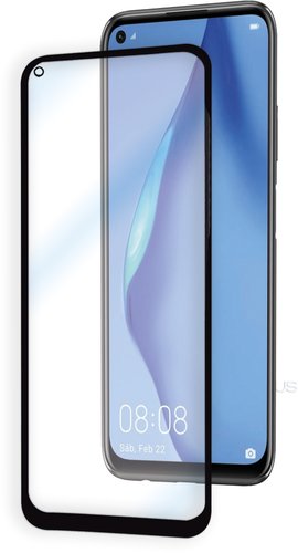 Защитное стекло Case 111D для Huawei P40 Lite/Nova 6SE (черный глянец)