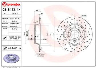 Brembo 08B4131X