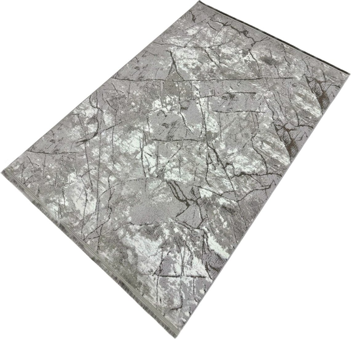 

Ковер для жилой комнаты Radjab Carpet Афина Прямоугольник 0908A 13245RK (3x4, Grey/Grey)