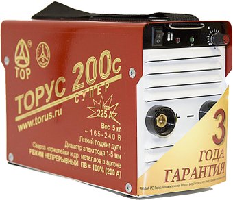 Сварочный инвертор Торус 200с Супер