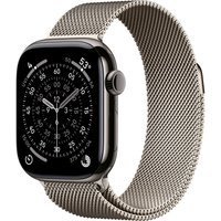 Умные часы Apple Watch Series 11 LTE 46 мм (титановый корпус, природный/природный, миланская петля M/L)