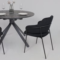 Кухонный стол AksHome Delon 110 (малави/серый)