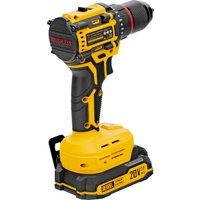 Дрель-шуруповерт Denzel CDH-BL-20 (с 2-мя АКБ, кейс)