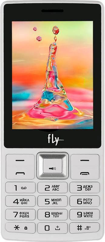 

Телефон Fly TS112 White