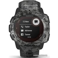Умные часы Garmin Instinct Solar Camo Edition (графит)