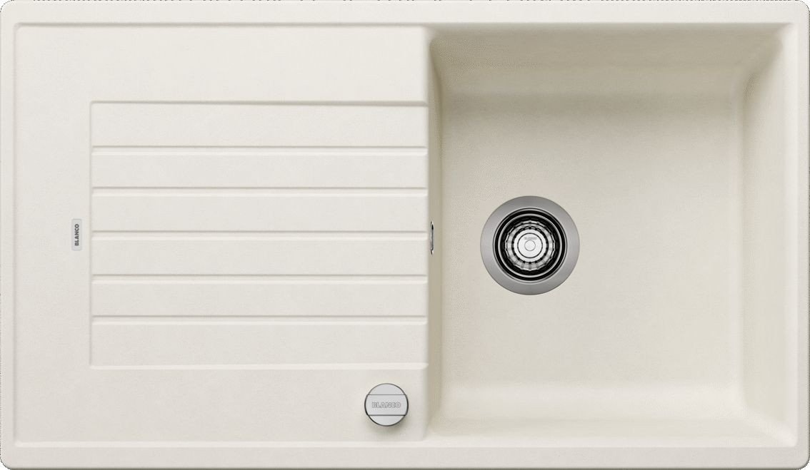 Кухонная мойка Blanco Zia 5 S 527203 (мягкий белый, клапан-автомат)