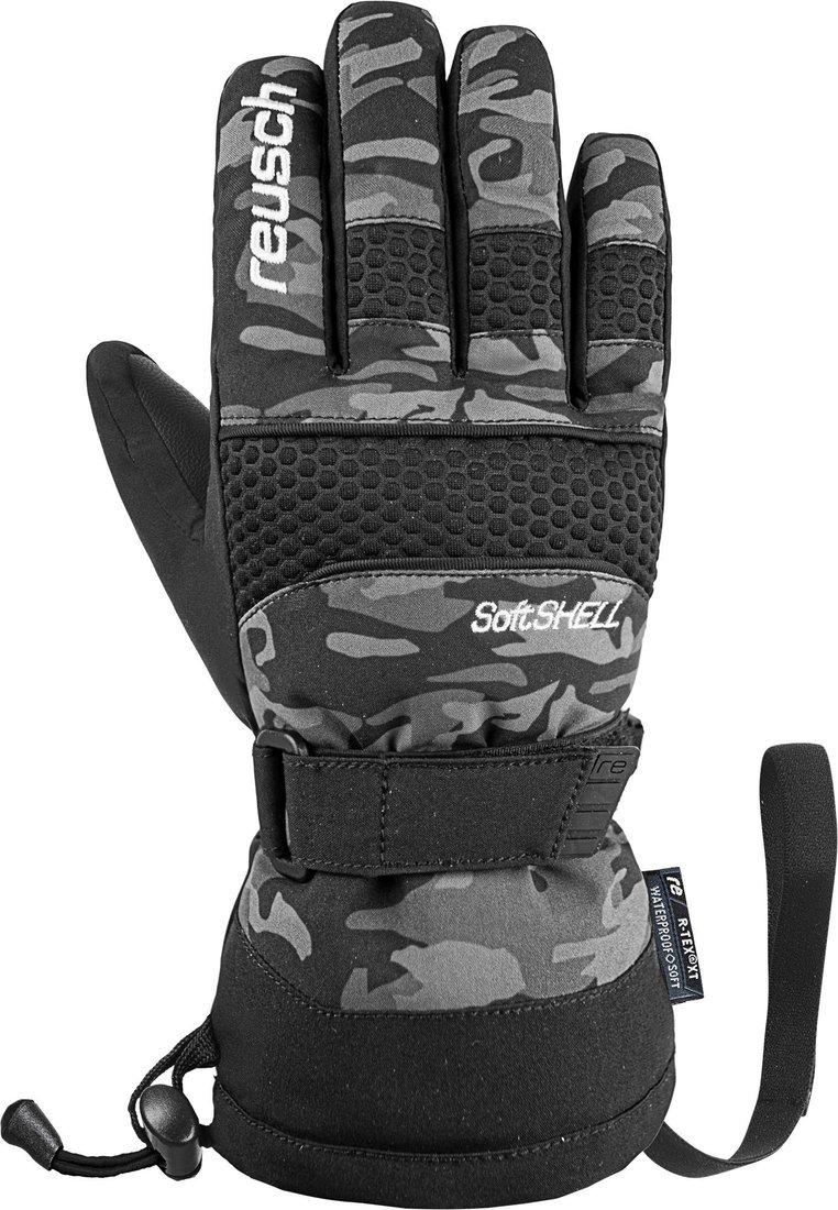 

Горнолыжные перчатки Reusch Connor R-Tex Xt Junior 4861218-5570 (р-р 4.5, dark camo/black)