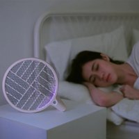 Уничтожитель насекомых Sothing Electric Mosquito Swatter (белый)