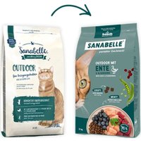 Сухой корм для кошек Bosch Sanabelle Outdoor mit Ente & Blaubeeren 0.4 кг