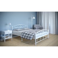 Кровать ИП Князев Морена 120x190 (белый муар)