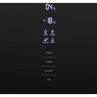 Холодильник MAUNFELD MFF200NFB Inverter