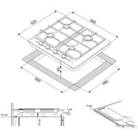 Варочная панель ZorG BP5 D RCR (EMY)