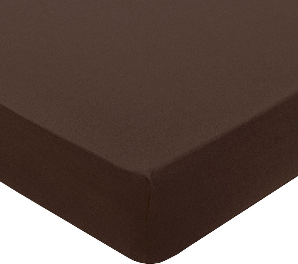 

Постельное белье Миланика Шоколад на резинке 180x200 (поплин г/к)