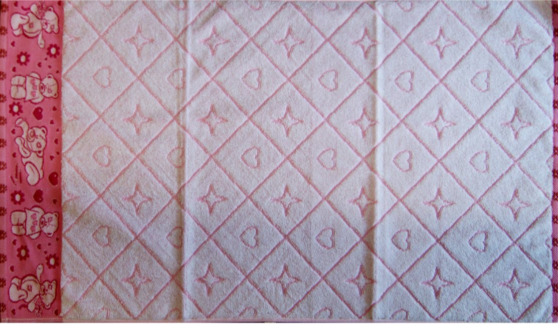 Полотенце Privilea Мишки 10С37 (50x90, светло-розовый)