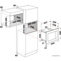 Микроволновая печь Whirlpool WMF200G NB