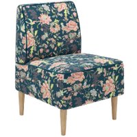 Интерьерное кресло Mio Tesoro Одос Принт (цветы/микровелюр)