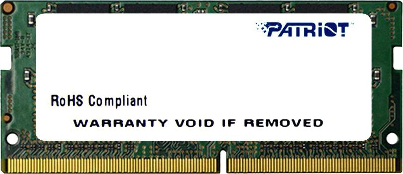 

Оперативная память Patriot 8GB DDR4 SODIMM PS4-17000 [PSD48G213381S]