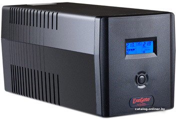 Источник бесперебойного питания ExeGate Power Smart ULB-1000 LCD EP212519RUS