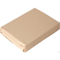 2-спальный комплект постельного белья Loon Adelina (2-спальный, наволочка 50x70, бежевый)