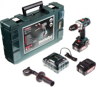 Metabo BS 18 LTX BL I 602358650 (с 2-мя АКБ 5.2 Ah, кейс) дрель ...