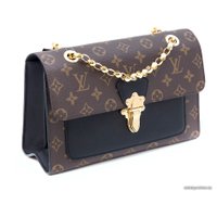 Женская сумка Louis Vuitton 420 Victorie Black Canvas