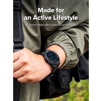 Ремешок Ringke Rugged Gear для Galaxy Watch 8 44mm All Black