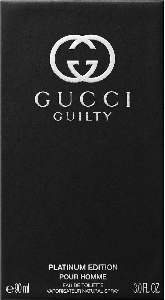 

Туалетная вода Gucci Guilty Platinum Pour Homme EdT (90 мл)