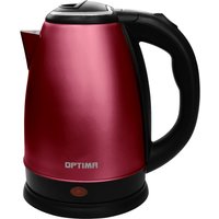 Электрический чайник Optima EK-1808SS (вишневый)