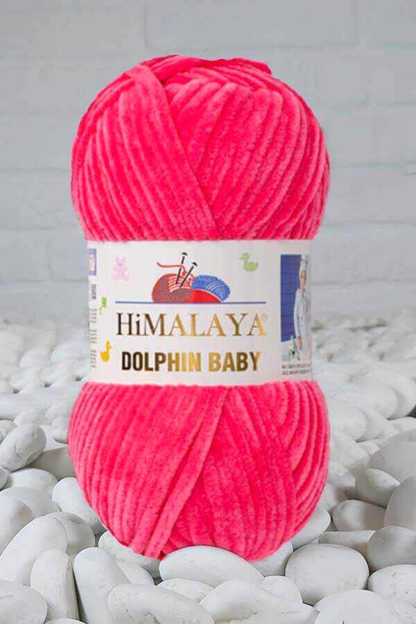 

Пряжа для вязания Himalaya Dolphin Baby 80324 (ярко-розовый)