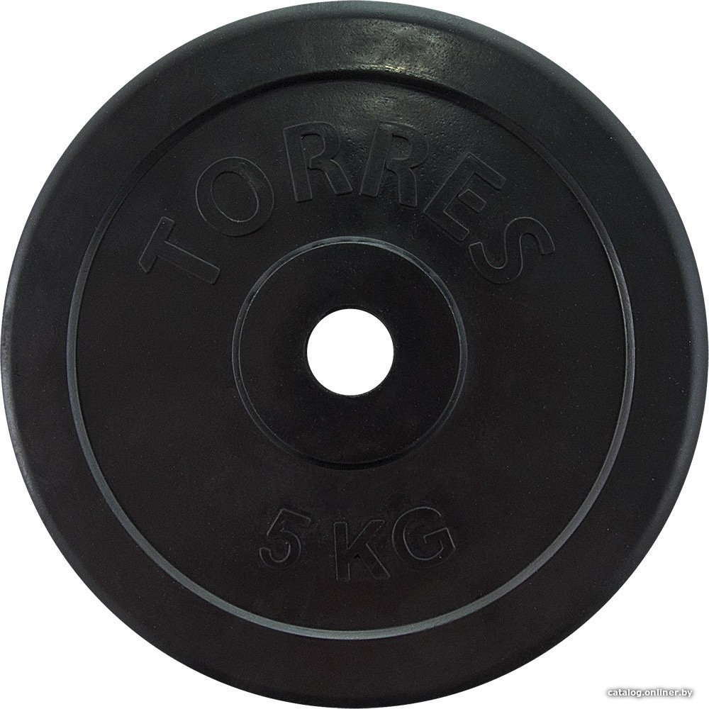 Диск Torres PL50705 25 мм 5 кг (черный)