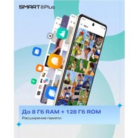 Телефон Infinix Smart 8 Plus X6526 4GB/64GB (белый)