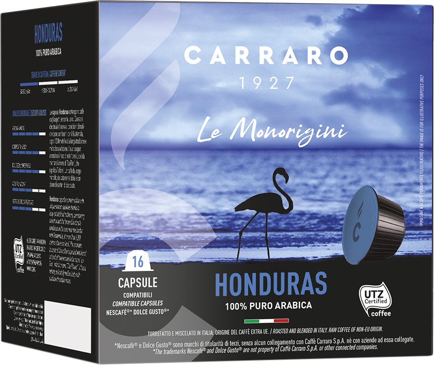 

Кофе в капсулах Carraro Honduras Dolce Gusto 16 шт