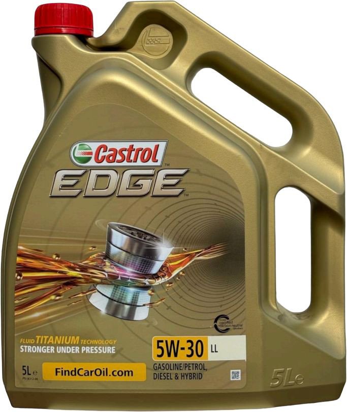 Моторное масло Castrol EDGE 5W-30 LL 5л
