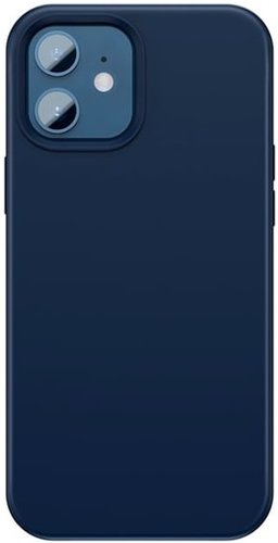 Чехол для телефона Baseus Liquid Silica Gel для iPhone 12 mini (синий)