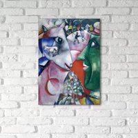 Картина Stamprint Я и деревня М. Шагал PT009 (70x50)