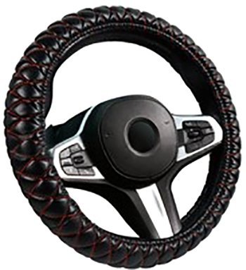 

Оплетка на руль CarFashion Versal M 31672 (черный/красный)
