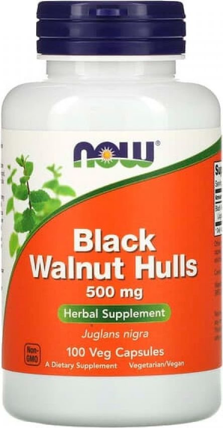 

БАД Now Foods Now Black Walnut Hulls 500 мг (100 таблеток)