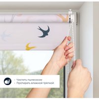 Мини рулонные шторы Franc Gardiner Print Небесные ласточки 70х160 9403217927 (мультиколор)