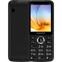 Кнопочный телефон Maxvi K15n 4G (черный)