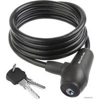 Тросовый велосипедный замок M-Wave S 8.15 S (черный)