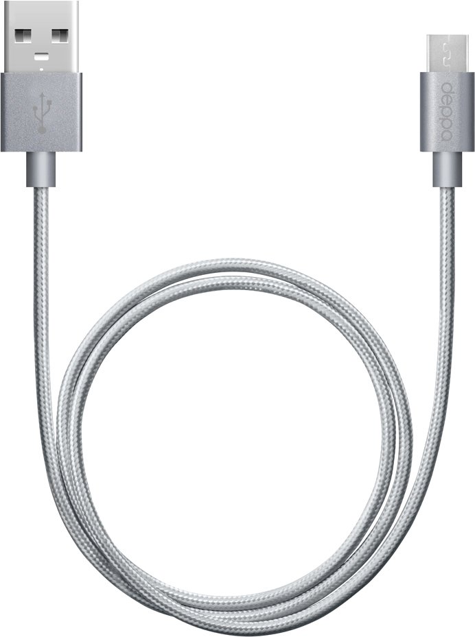 

Кабель Deppa USB - microUSB [72192]