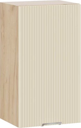 

Шкаф навесной Трия Кимберли 1ВВ4 с одной дверью (дуб крафт золотой/крем)