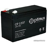 Аккумулятор для ИБП Optimus OP 1207 (12В/7 А·ч)