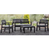 Набор садовой мебели Ipae Progarden JAV04CCA (антрацит)