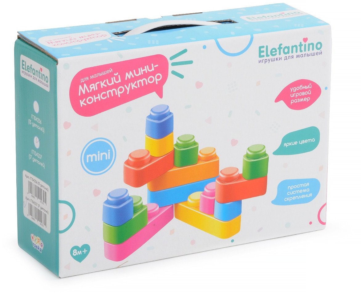 

Конструктор Elefantino IT104237
